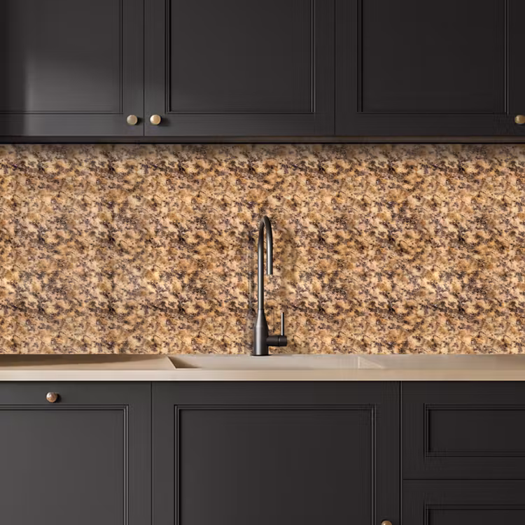 Keuken achterwand - Bruin - Roze - Graniet — 6