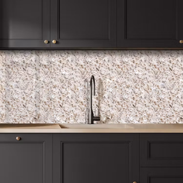 Keuken achterwand - Wit - Bruin - Graniet — 6