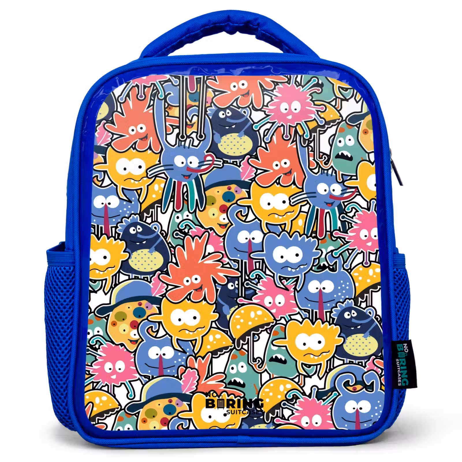 Rugzak kind - blauw - Beestjes met Grote Oogjes — 1