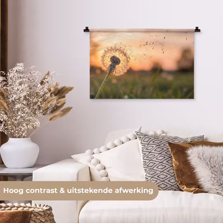 Wandkleed - Paardenbloem - Zonsondergang - Veld — 4