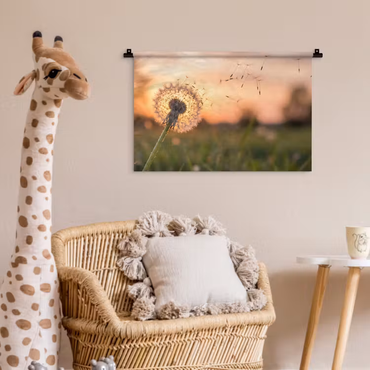Wandkleed - Paardenbloem - Zonsondergang - Veld — 5