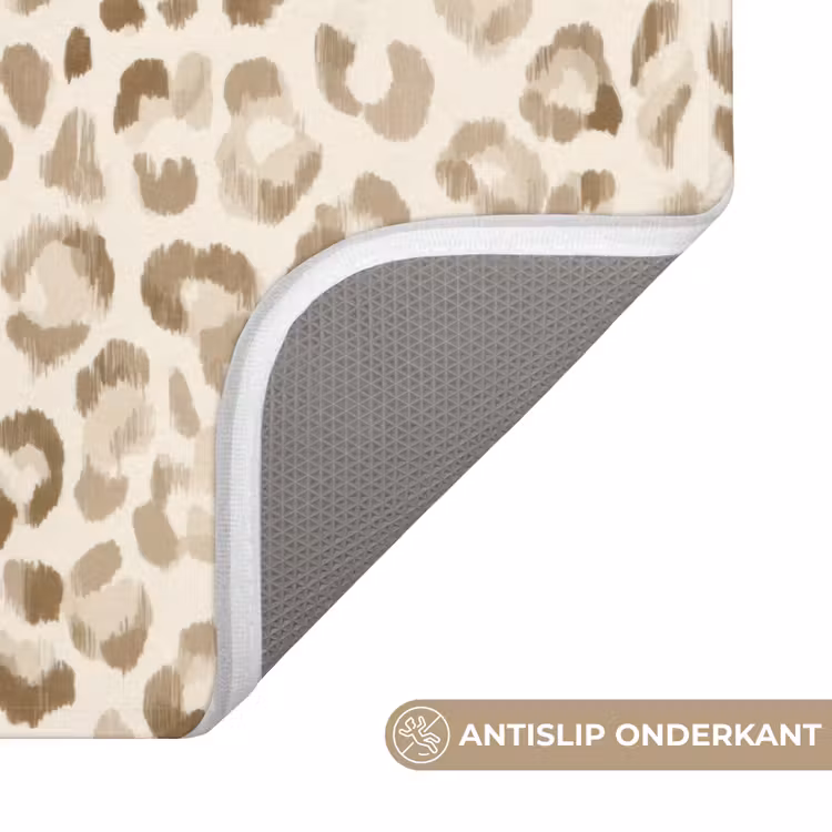 Wc Mat - Luipaard - Klassiek - Beige — 3