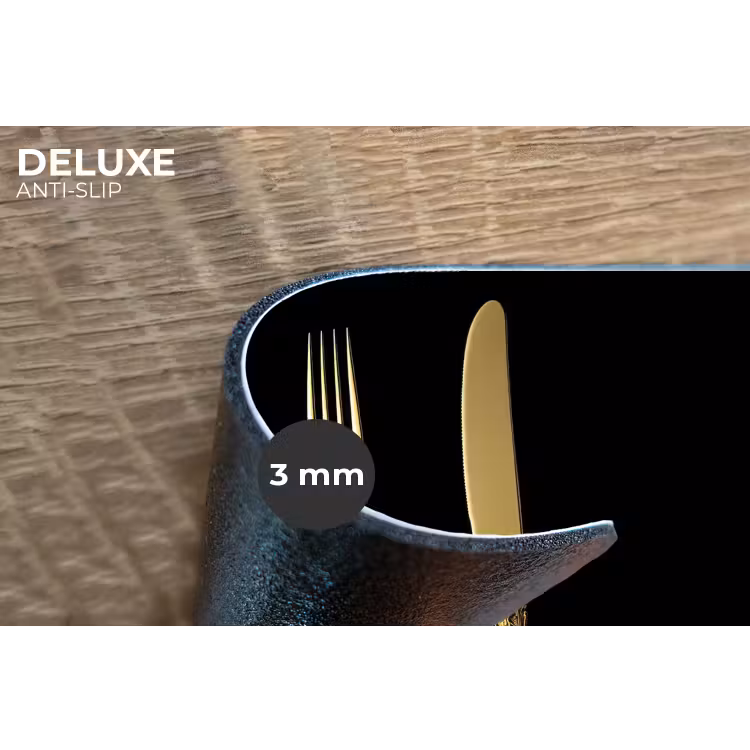 Placemat - 6 stuks - Goud - Vork - Mes — 4