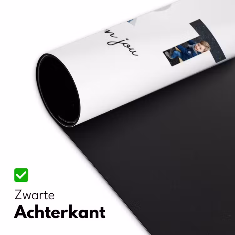 Gepersonaliseerde bureau onderlegger - Beertje - Lettercollage — 5
