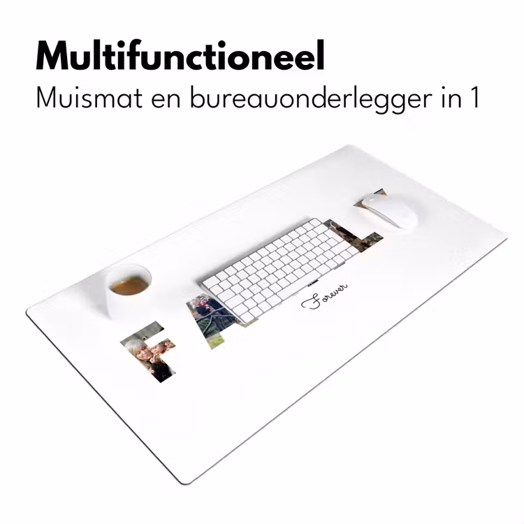 Gepersonaliseerde bureau onderlegger - Family - Lettercollage — 7