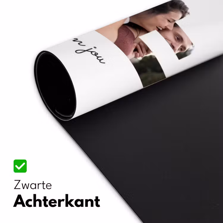 Gepersonaliseerde bureau onderlegger - Lief - Lettercollage — 5