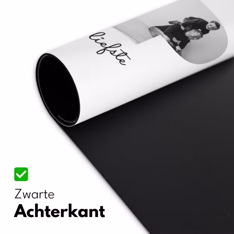 Gepersonaliseerde bureau onderlegger - Papa - Lettercollage — 5