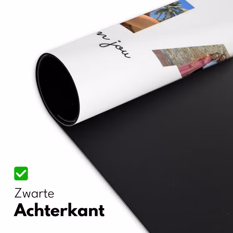 Gepersonaliseerde bureau onderlegger - Schat - Lettercollage — 5