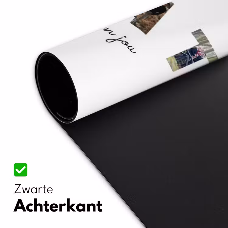 Gepersonaliseerde bureau onderlegger - Schatje - Lettercollage — 5