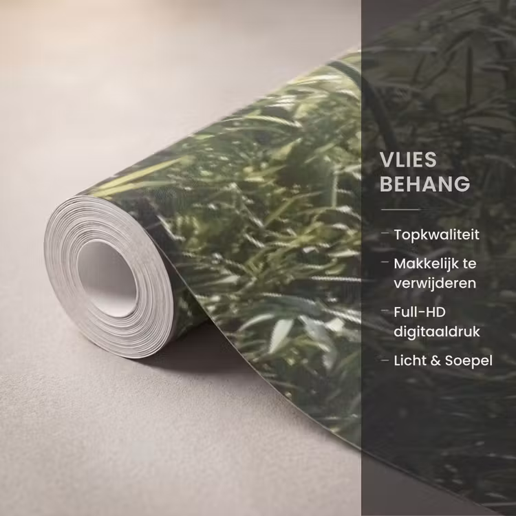 Behang - Beek - Waterval - Natuur - Groen — 3