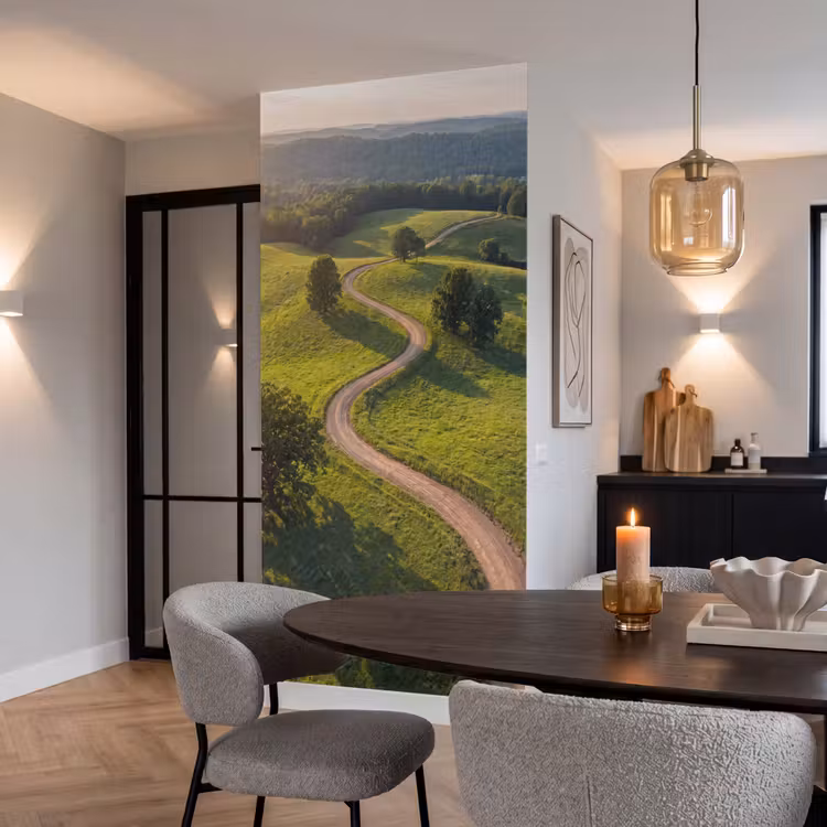 Behang - Weg - Weide - Natuur - Groen — 5