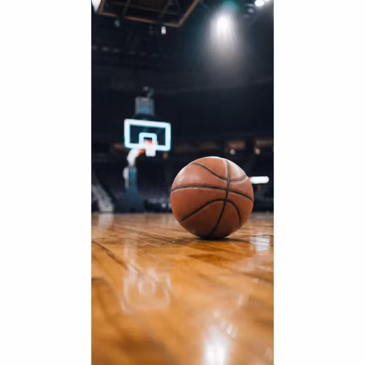 Behang - Basketbal in Basketbalhal — 2