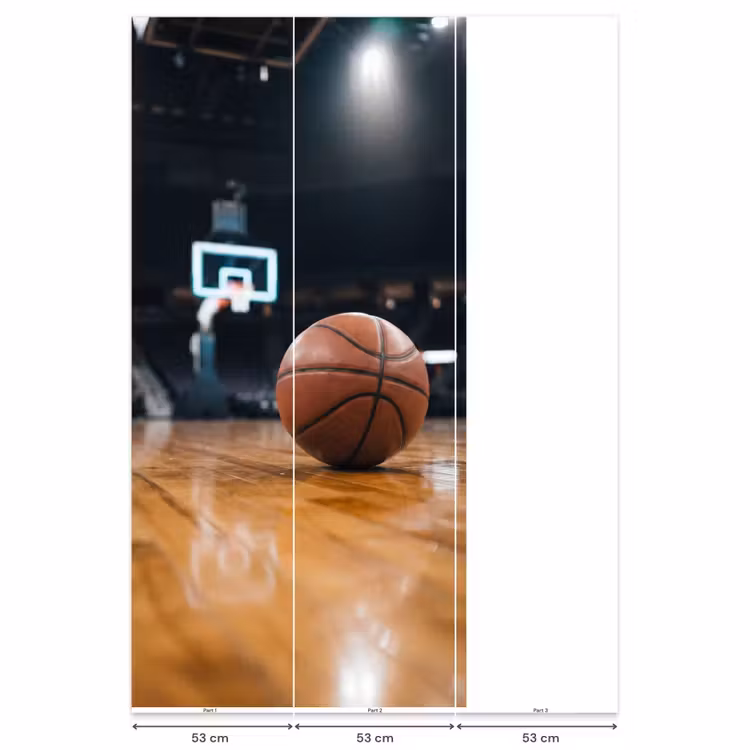 Behang - Basketbal in Basketbalhal — 6