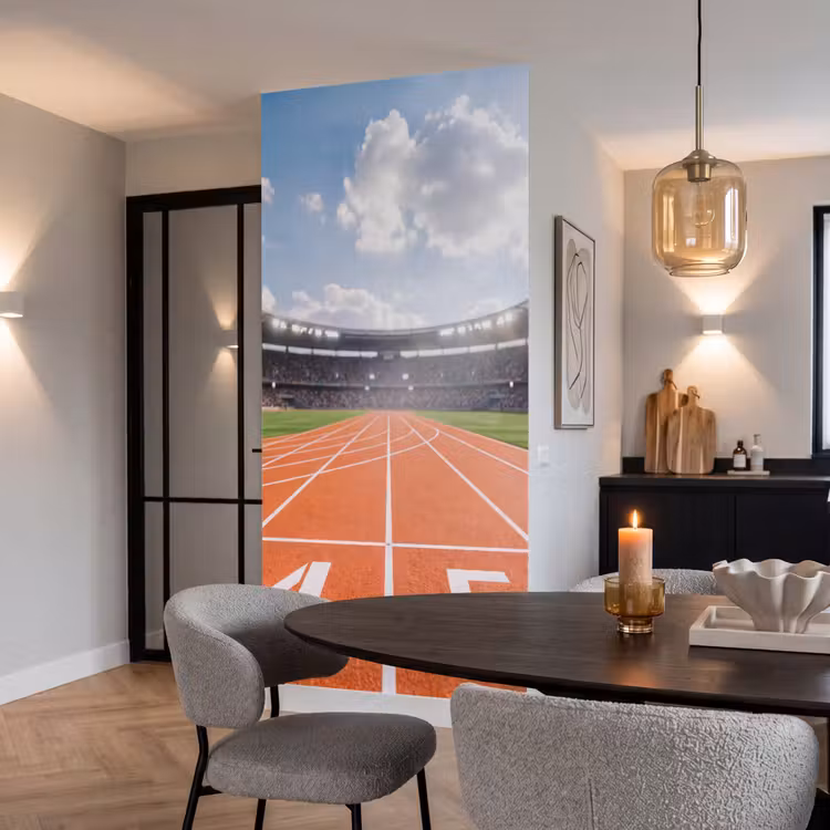 Behang - Atletiekbaan in Stadion — 5