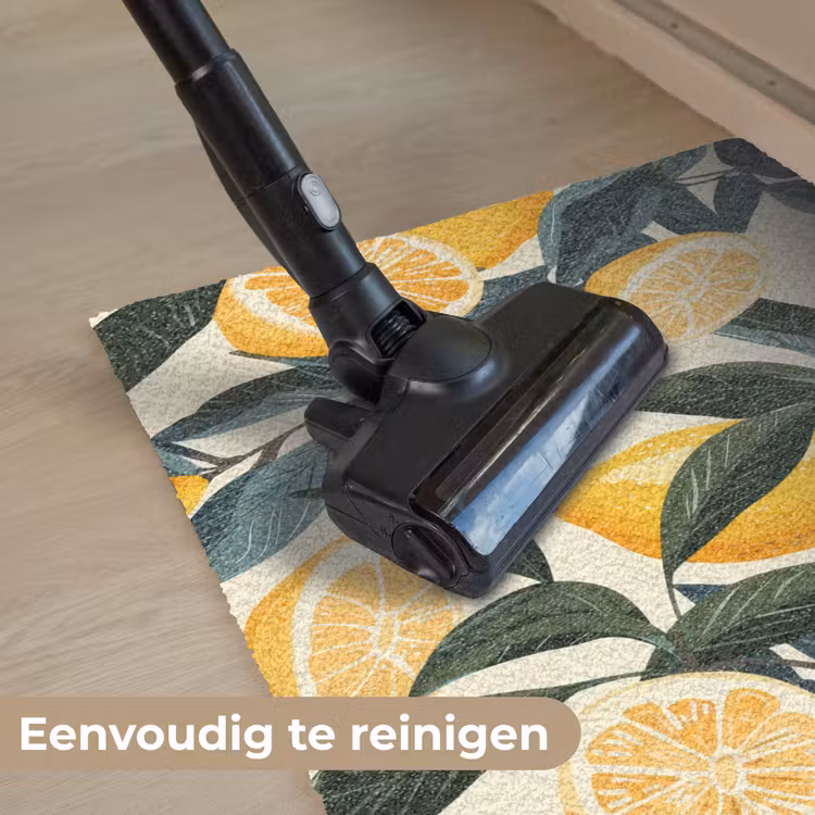Deurmat - Citroenen - Vruchten - Bladeren - Geel - Groen - Beige — 9