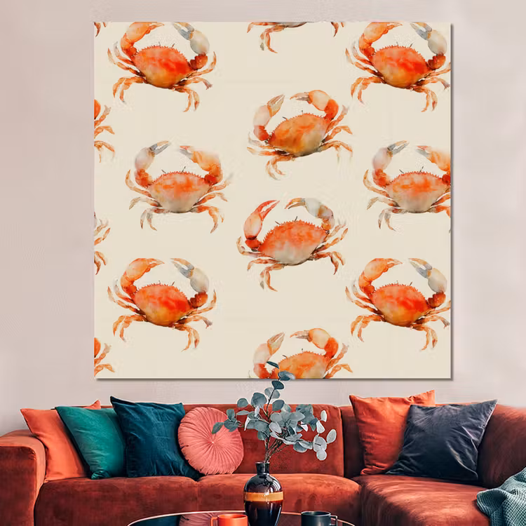 Forex - Krabben - Patroon - Oranje — 3