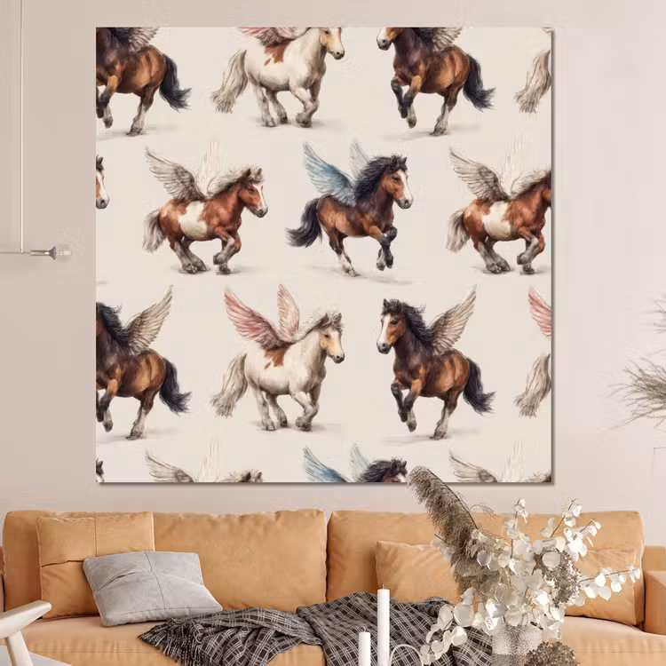 Forex - Paarden - Vleugels - Kleurrijk — 4
