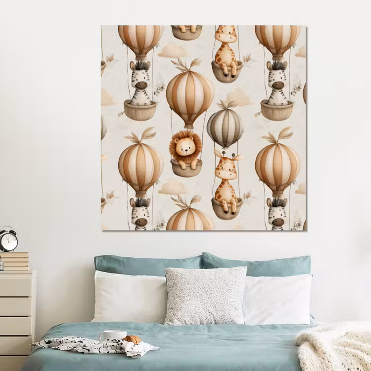 Forex - Safari - Luchtballonen - Taupe — 2