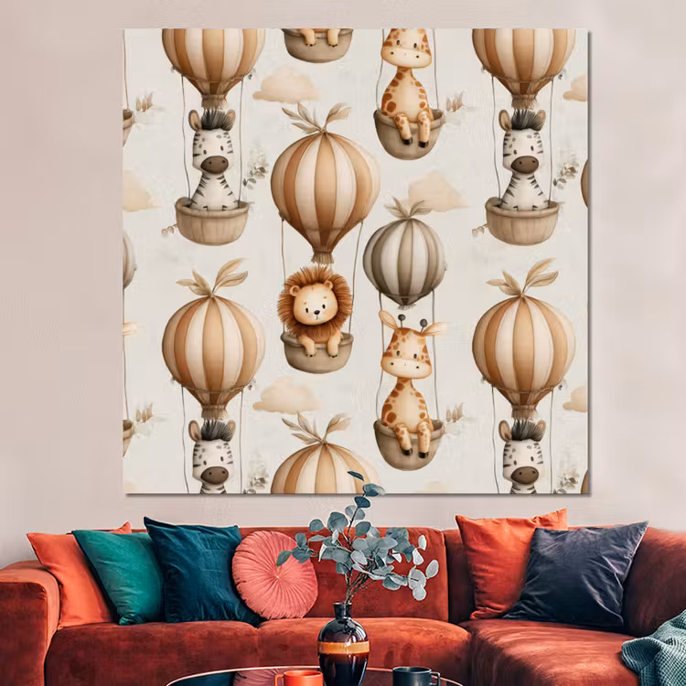 Forex - Safari - Luchtballonen - Taupe — 3