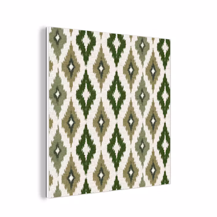 Forex - Geografisch - Ruitmotief - Groen — 1