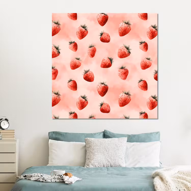 Forex - Aardbei - Patroon - Roze — 2