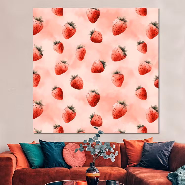 Forex - Aardbei - Patroon - Roze — 3
