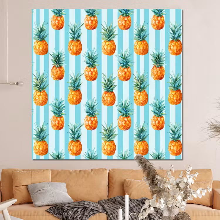 Forex - Ananas - Strepen - Groen — 4