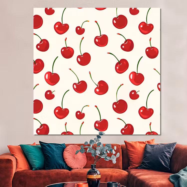 Forex - Kersen - Minimalistisch - Rood — 3