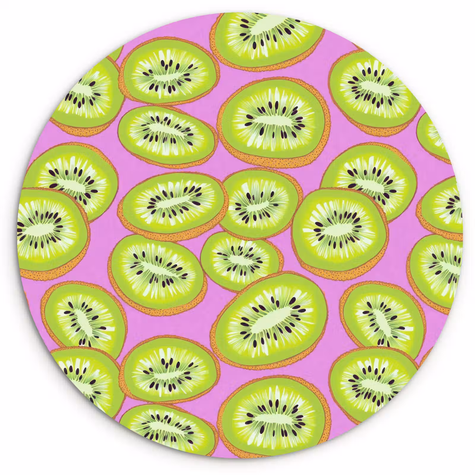 Muurcirkel - Kiwi - Speels - Groen — 1