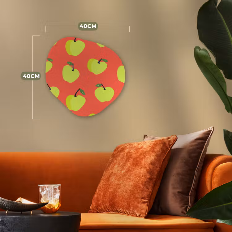 Organisch schilderij - Forex - Appels - Modern - Groen — 4