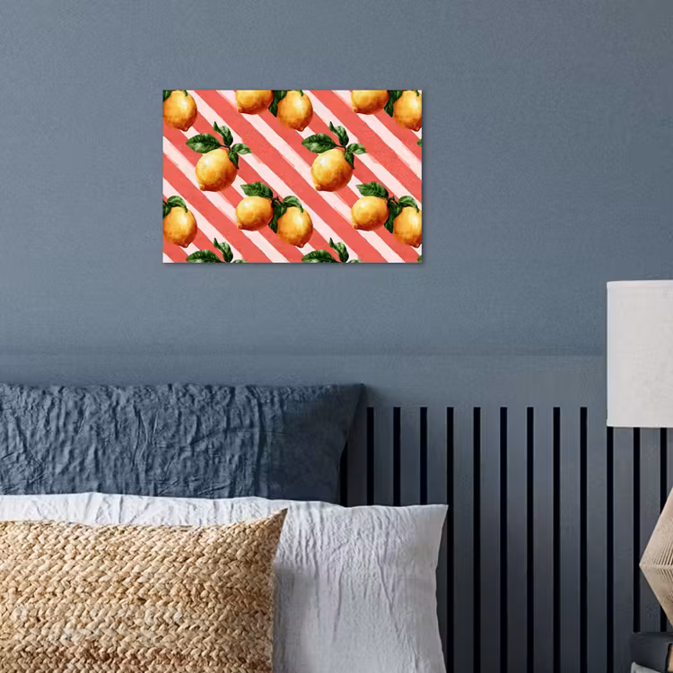 Poster - Citroen - Geïllustreerd - Oranje — 3