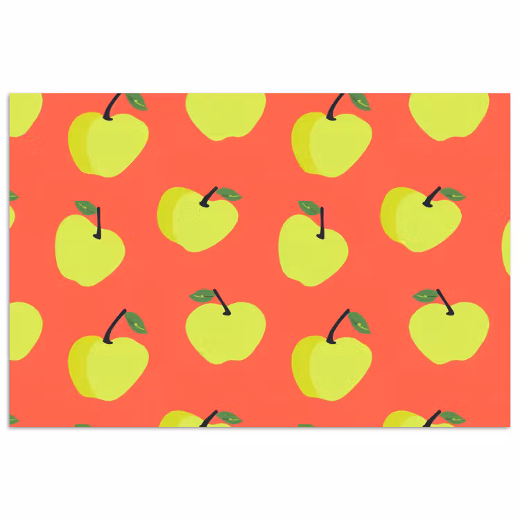 Poster - Appels - Modern - Groen — 1