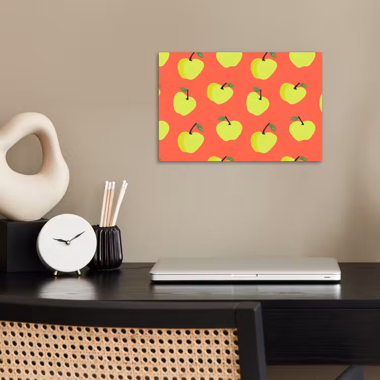 Poster - Appels - Modern - Groen — 2