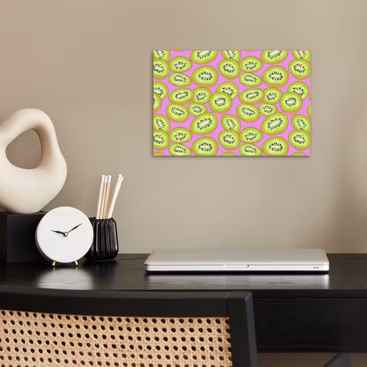Poster - Kiwi - Speels - Groen — 2