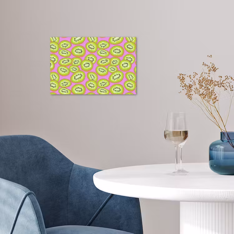 Poster - Kiwi - Speels - Groen — 4