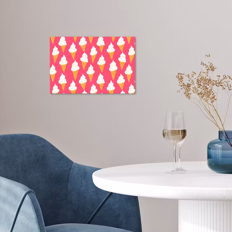 Poster - Softijs - Horentje - Roze — 4
