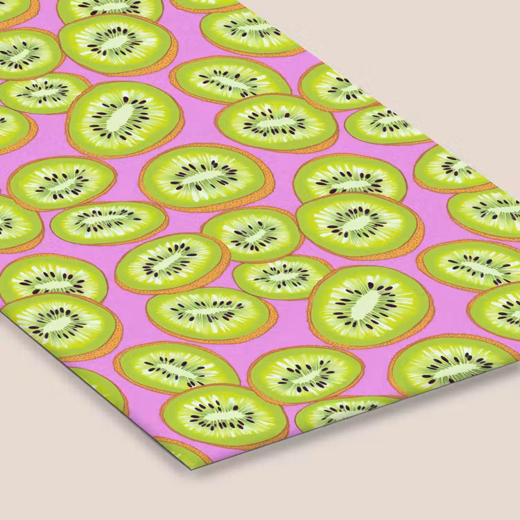 Poster met lijst - Kiwi - Speels - Groen — 7