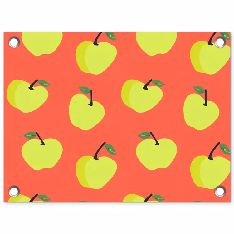 Tuinposter - Appels - Modern - Groen — 1