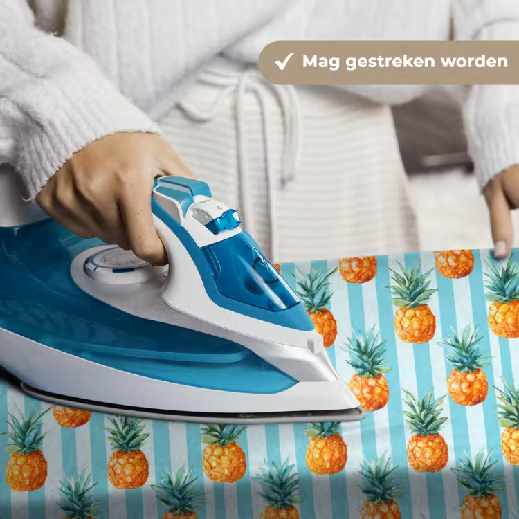 Wandkleed - Ananas - Strepen - Groen — 6