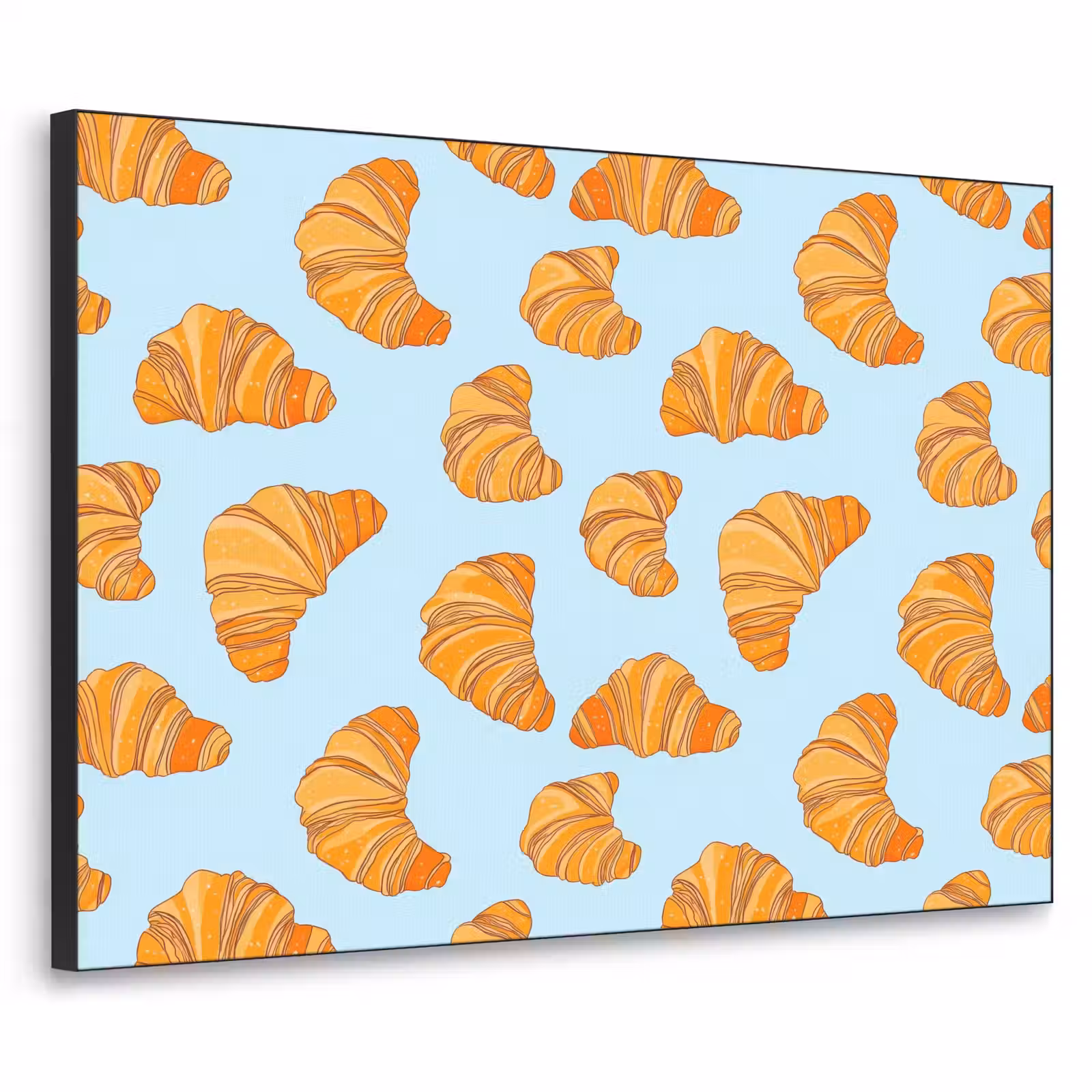 Art Frame - Croissant - Speels - Blauw — 1