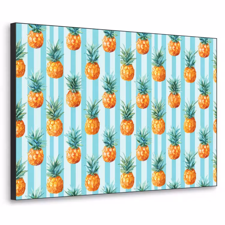 Art Frame - Ananas - Strepen - Groen — 1