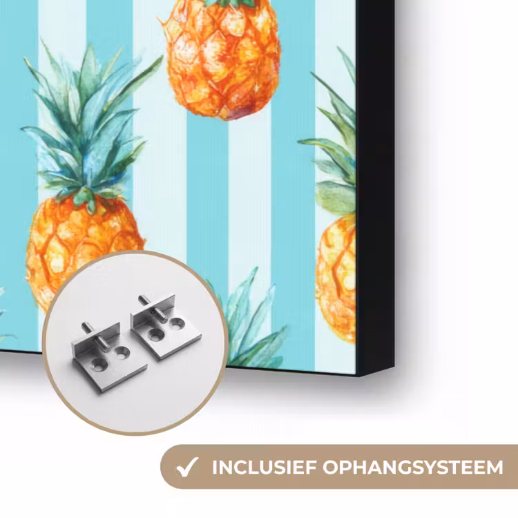 Art Frame - Ananas - Strepen - Groen — 6