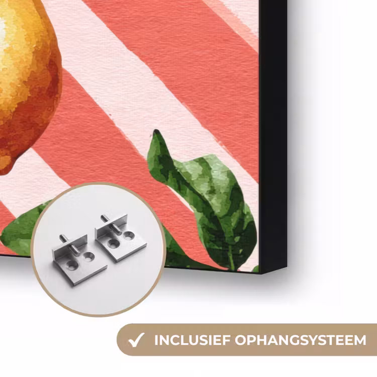 Art Frame - Citroen - Geïllustreerd - Oranje — 6