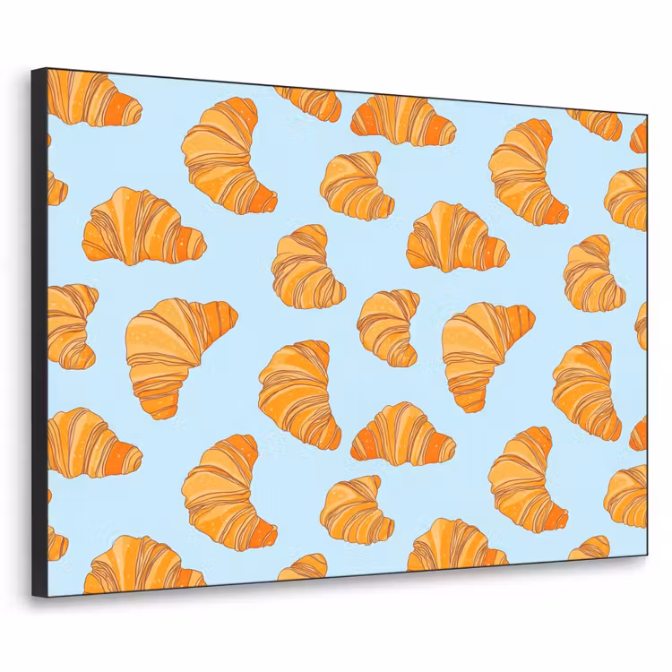 Art Frame - Croissant - Speels - Blauw — 1