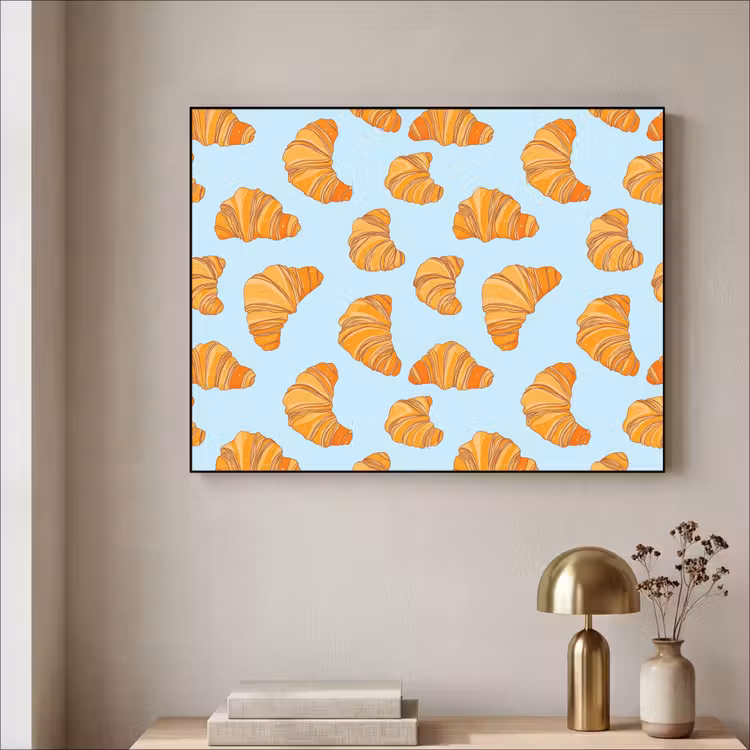 Art Frame - Croissant - Speels - Blauw — 5