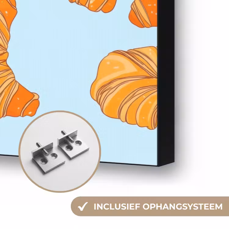 Art Frame - Croissant - Speels - Blauw — 6