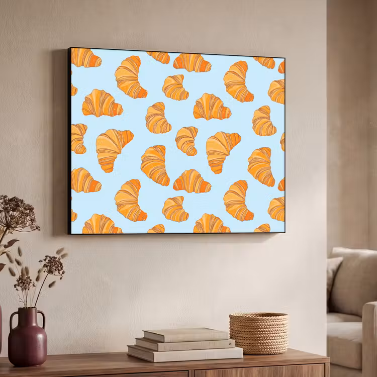 Art Frame - Croissant - Speels - Blauw — 7