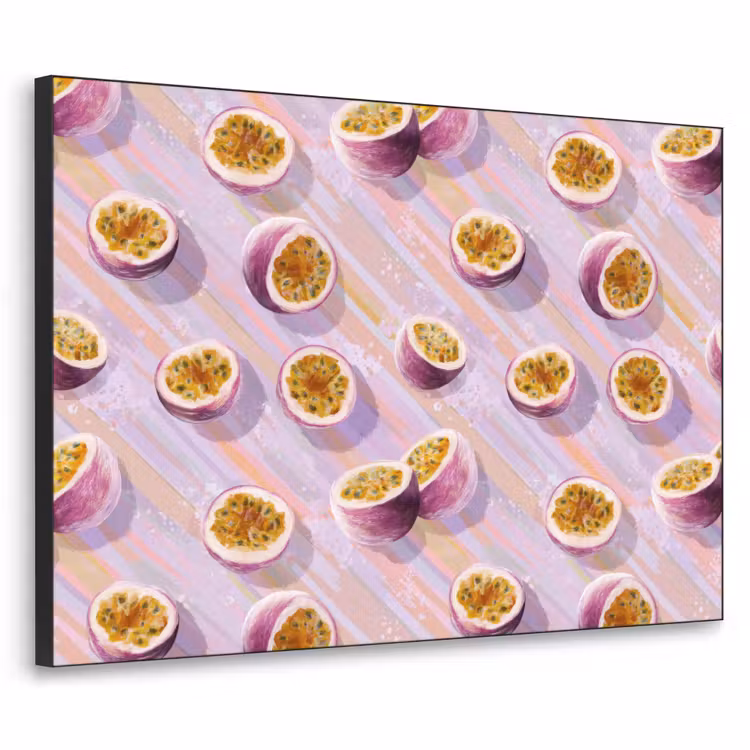 Art Frame - Passievrucht - Tropisch - Paars — 1