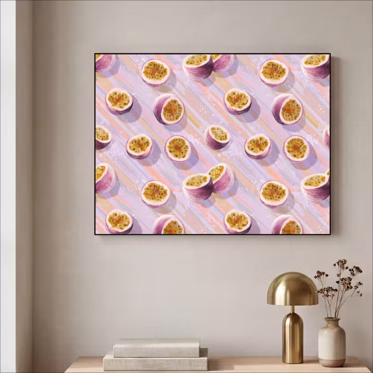 Art Frame - Passievrucht - Tropisch - Paars — 5