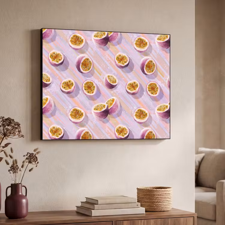 Art Frame - Passievrucht - Tropisch - Paars — 7